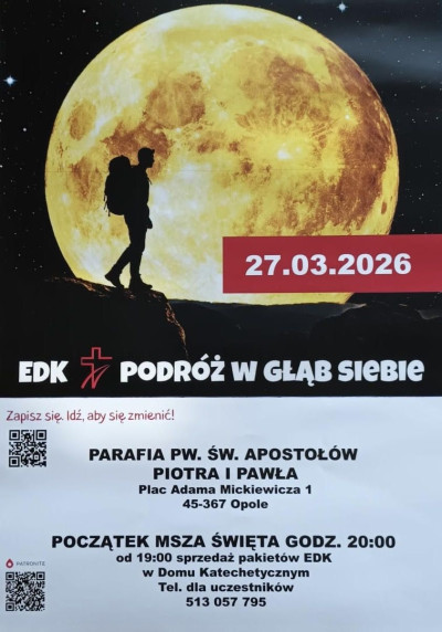 Serdecznie zapraszamy na Ekstremalną Drogę Krzyżową - więcej informacji poniżej: