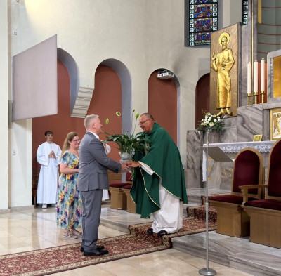Msza dziękczynna w intencji ks. Grzegorza
