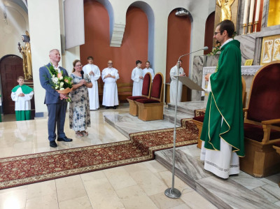 Msza pożegnalna ks. Krzysztofa
